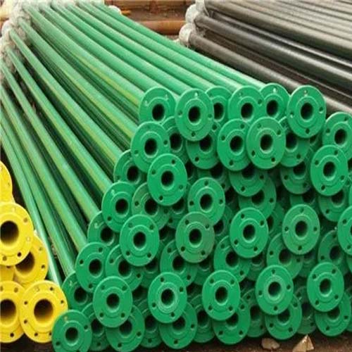 平凉涂塑钢管施工案例